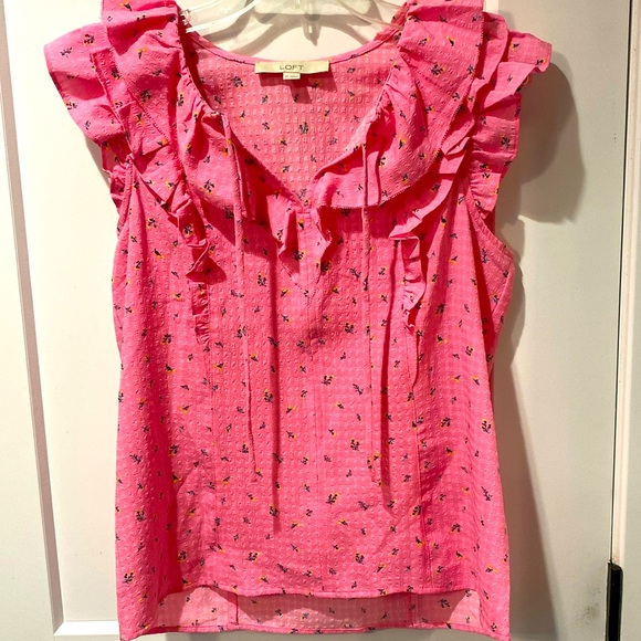 Pink Loft top - Picture 1 of 5